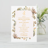 Poite Janeu Upanayanam Hindoe Heilige Draad Blauw Kaart (Staand voorkant)