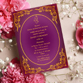 Poite Janeu Upanayanam Hindoe Heilige Draad Blauw  Kaart