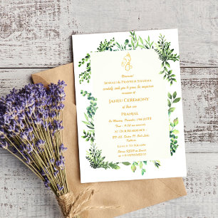 Poite Janeu Upanayanam Hindoe Heilige Draad Blauw  Kaart