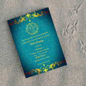 Poite Janeu Upanayanam Hindoe Heilige Draad Bloeme Kaart