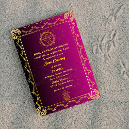 Poite Janeu Upanayanam Hindu Heilige Draad Blauwgr Kaart