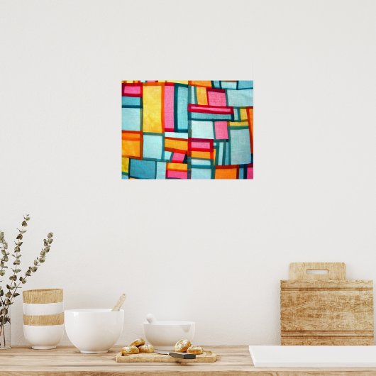 Pojagi Textile Poster (Keuken)