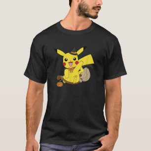 Pok mon Halloween Pikachu Cute Heksenkostuum T-shirt