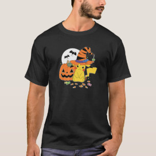 Pok mon Heks Pikachu Met Snoep Premium T-shirt