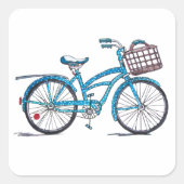 Poka Dot Beach Cruiser Sticker (Voorkant)