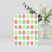 POKA DOT BRIEFKAART (Staand voorkant)