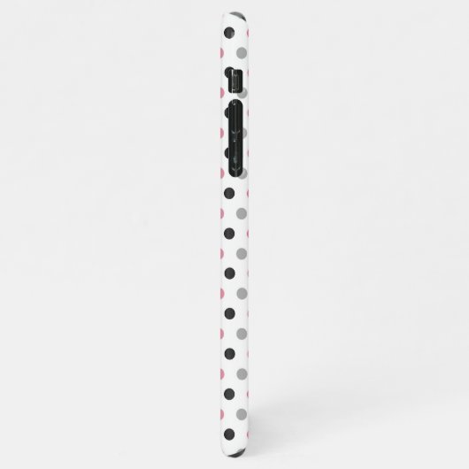  poka Dots iPhone Hoesje (Linkerkant)