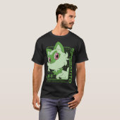 Pokã©Mon - Sprigatito Stats T-shirt (Voorkant volledig)