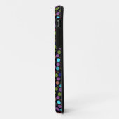 pokadots aangepaste naam en initiaal Case-Mate iPhone case (Achterkant/links)