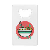 Poke Bowl Creditkaart Flessenopener (Achterkant)