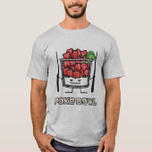 Poke bowl Hawaii ruw vissla, aku T-shirt (Voorkant)