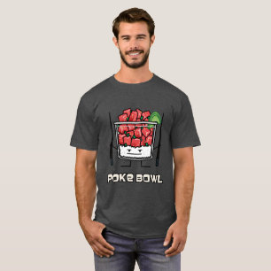 Poke bowl Hawaii ruw vissla, aku T-shirt