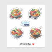 Poke Bowls Sticker (Vel)