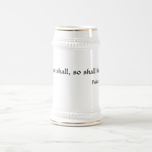 Poke en Snot "Wie zal dat doen, wie ook." Bierpul (Center)