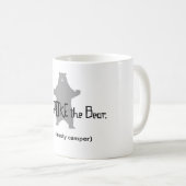 Poke het BEER niet Koffiemok (Voorkant rechts)