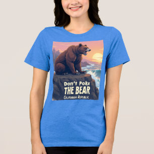 Poke het Beer niet - vet Beer grafisch T-shirt