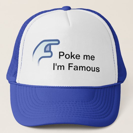 Poke I'm famous Trucker Pet (Voorkant)