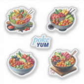 Poke-komkomkommetjes Sticker (Voorkant)