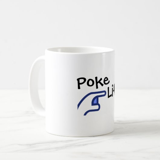 Poke Life Coffee Mok (Voorkant links)