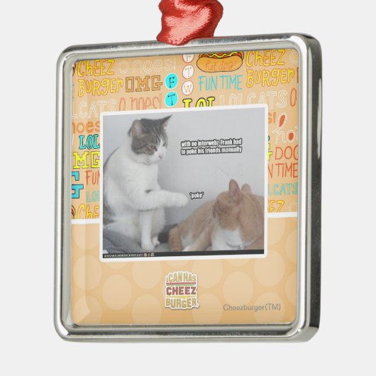 Poke. Metalen Ornament (Links)