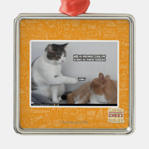 Poke. Metalen Ornament