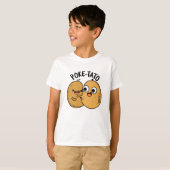 Poke-tato Funny Potato Pun T-shirt (Voorkant volledig)