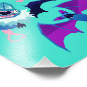 Pokebats art print foto afdruk (Hoek)