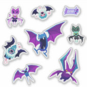 Pokebats stickers (Voorkant)