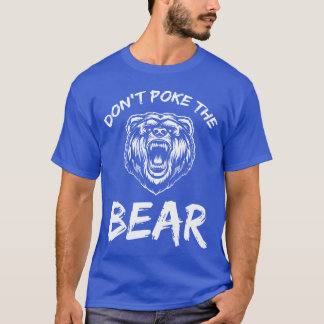 Pokehe Beer niet Jagen Vissen Kamperen Grap frie T-shirt