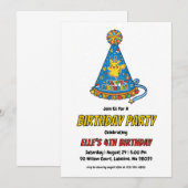 Pokémon Birthday Invitations Kaart (Voorkant / Achterkant)