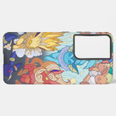 Pokémon Evoli - Poecuut, Stijl en Nostalgie! Samsung Galaxy Hoesje (Linkerkant)