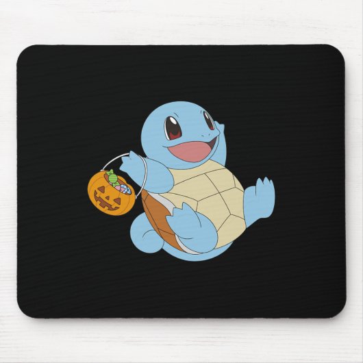 Pokémon Halloween Squirtle Met Zijn Trick or treat Muismat (Voorkant)