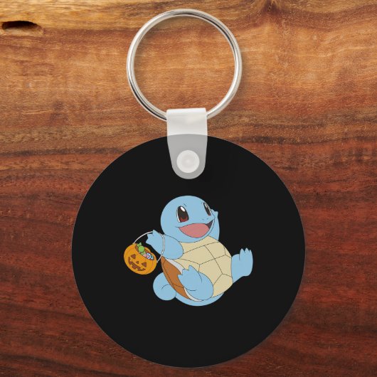 Pokémon Halloween Squirtle Met Zijn Trick or treat Sleutelhanger (Voorkant)