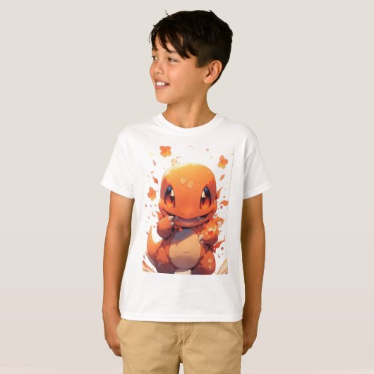 Pokémon schattig tshirt (Voorkant volledig)