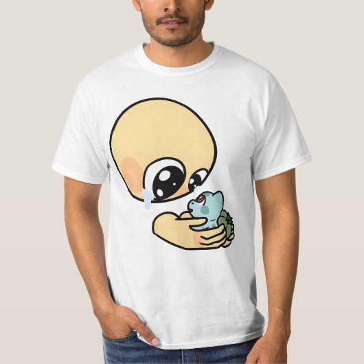 pokemon zachtaardig vasthouden t-shirt (Voorkant)