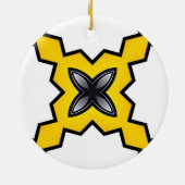 Pokemon's X Keramisch Ornament (Achterkant)