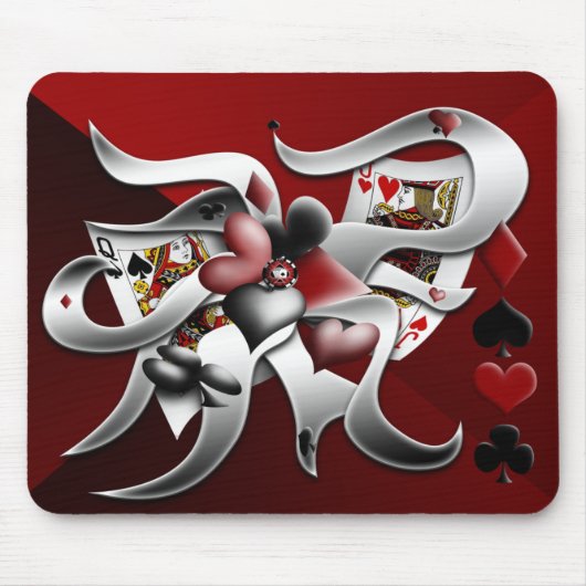 Poker 1 Mousepad Match Muismat (Voorkant)