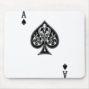 Poker Ace Kaart Muismat