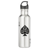Poker Ace Kaart Waterfles (Voorkant)