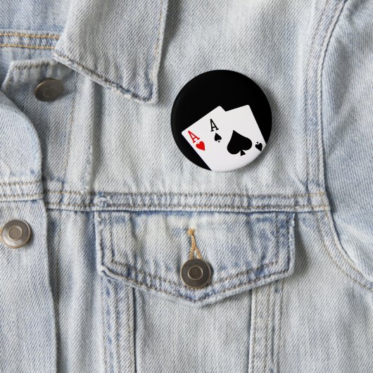 Poker Aces Button (In situ)