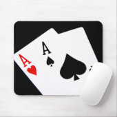 Poker Aces Mousepad Muismat (Met muis)