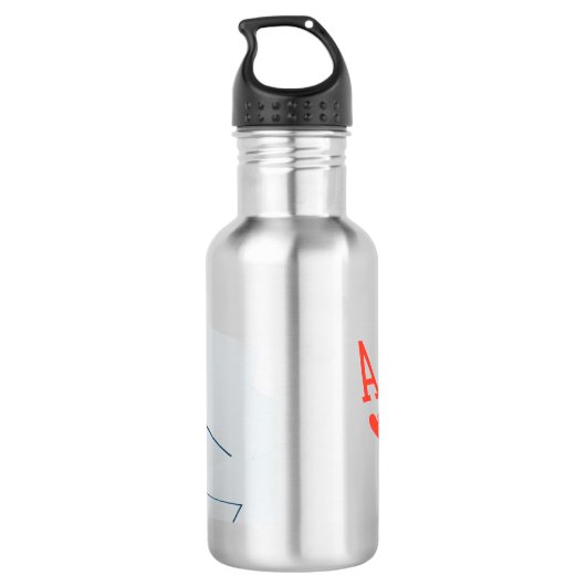 Poker, Aces, Waterfles (Achterkant)