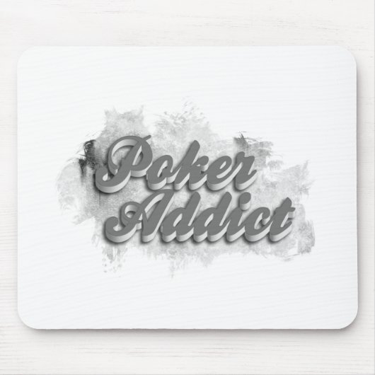 Poker addict muismat (Voorkant)
