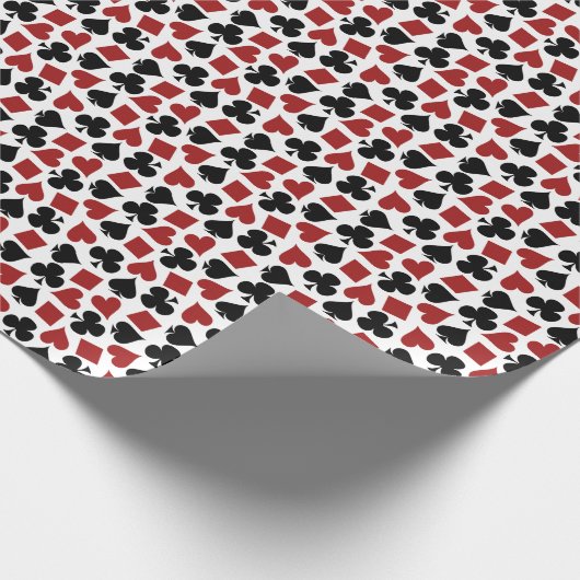 Poker-afspeelkaartmodel Cadeaupapier (Hoek)