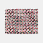 Poker-afspeelkaartmodel Fleece Deken (Voorkant (Horizontaal))