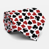 Poker-afspeelkaartmodel Stropdas (Opgerold)