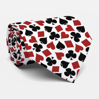 Poker-afspeelkaartmodel Stropdas