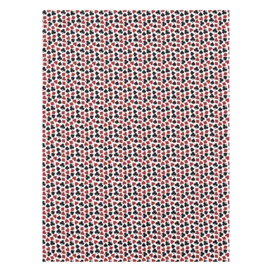 Poker-afspeelkaartmodel Tafelkleed (Voorkant)