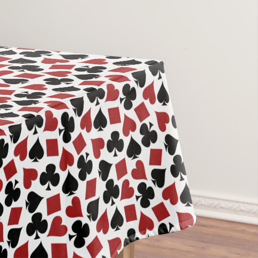 Poker-afspeelkaartmodel Tafelkleed (Voorbeeld)