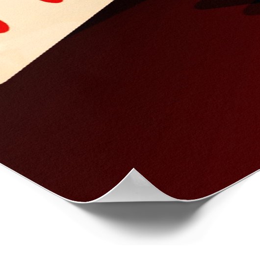 Poker Art Poster (Hoek)